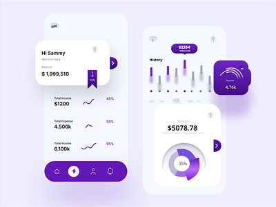 APP DESIGN 3d ui