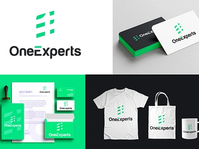 One Experts logo | Branding 3d animation branding creative design flyer graphic design illustration logo modern logo motion graphics simple logo ui vector