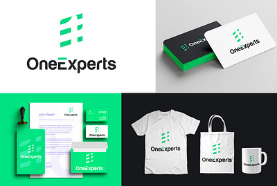 One Experts logo | Branding 3d animation branding creative design flyer graphic design illustration logo modern logo motion graphics simple logo ui vector