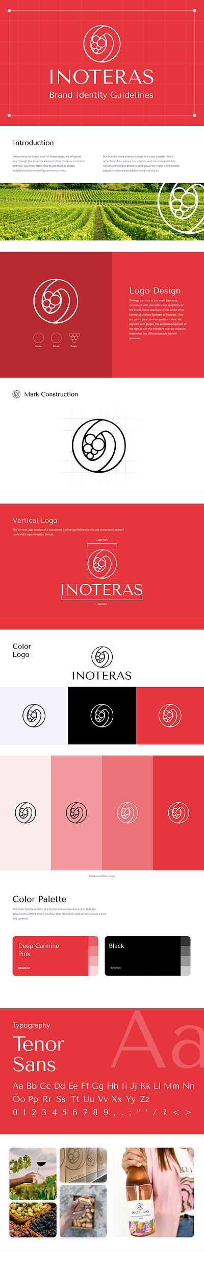 Winery Logo Design branding graphic design logo