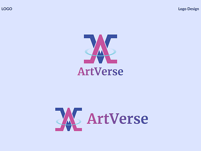 ArtVerse - Logo Design adobe art bran brandidentity branding design digitallogo graphic design illustration logo logodesign photoshop