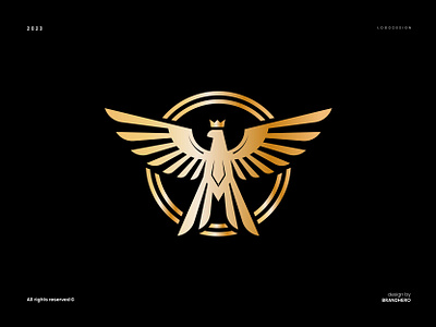 Luxury Eagle Logo branding design graphic design logo vector