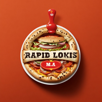 RAPID LOKIS graphic design illustration logo