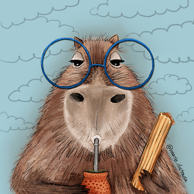 Our capybaras children book children illustration childrens book illustration ilustracion infantil ilustradora ilustradores