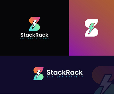 S Letter Stack Rack Modern Logo Design logoroom thirtylogos