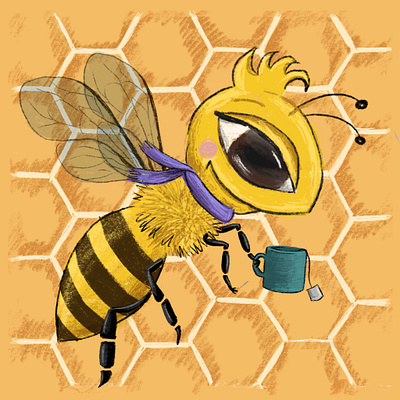 Tea and Honey children book children illustration childrens book illustration ilustracion infantil ilustradora ilustradores