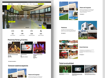 The Fair Institution website branding design desktop home page ui ux website