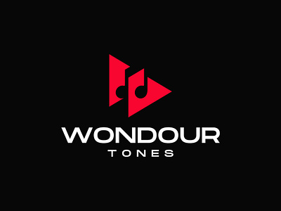W audio best music logo best tune logo brand identity creative flat letter mark logo mark modern music pay pay button professional recording red song sound sound logo tone w letter