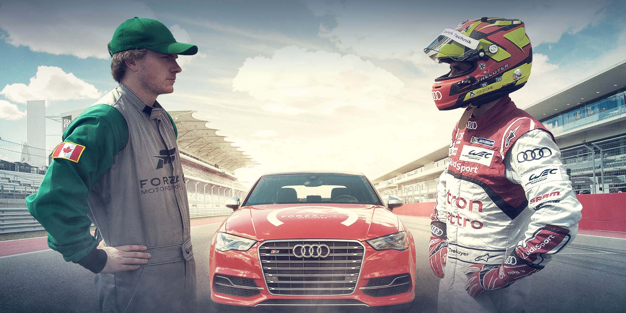 Forza Fuel: The Challenge branding logo marketing campaign social activation video web design