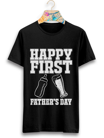 Father's Day T-shirt Design best dad design father fathers day new tshirt typography typography t shirt design