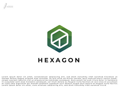 HEXAGON - Logo Design(Unused) app logo brand identity branding creative logo design gradient logo graphic design icon illustration logo minimal logo modern logo