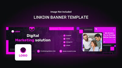 Digital Marketing Solution advertising template banner design banner layout banner template design digital marketing google ads promotion design