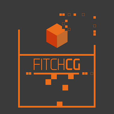 Fitch CG Logo 3ds max adobe branding buckets buffer cg logo design graphic design illustrator logo render theophilus wallen