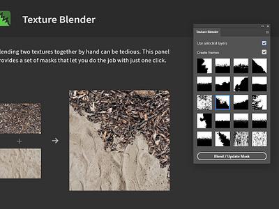 Texture Blender - Mix Two Textures