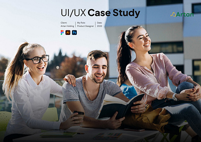 Artan UI/UX Case Study educational product design ui university ux