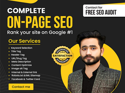 Why On-Page SEO is Important? backlinks competitor analytics competitor research digital marketing google analytics google search console graphic design keyword research linkbuilding local seo on page seo post banner robotstxt search engine optimization seo seo expert social banner technical seo white hat seo expert