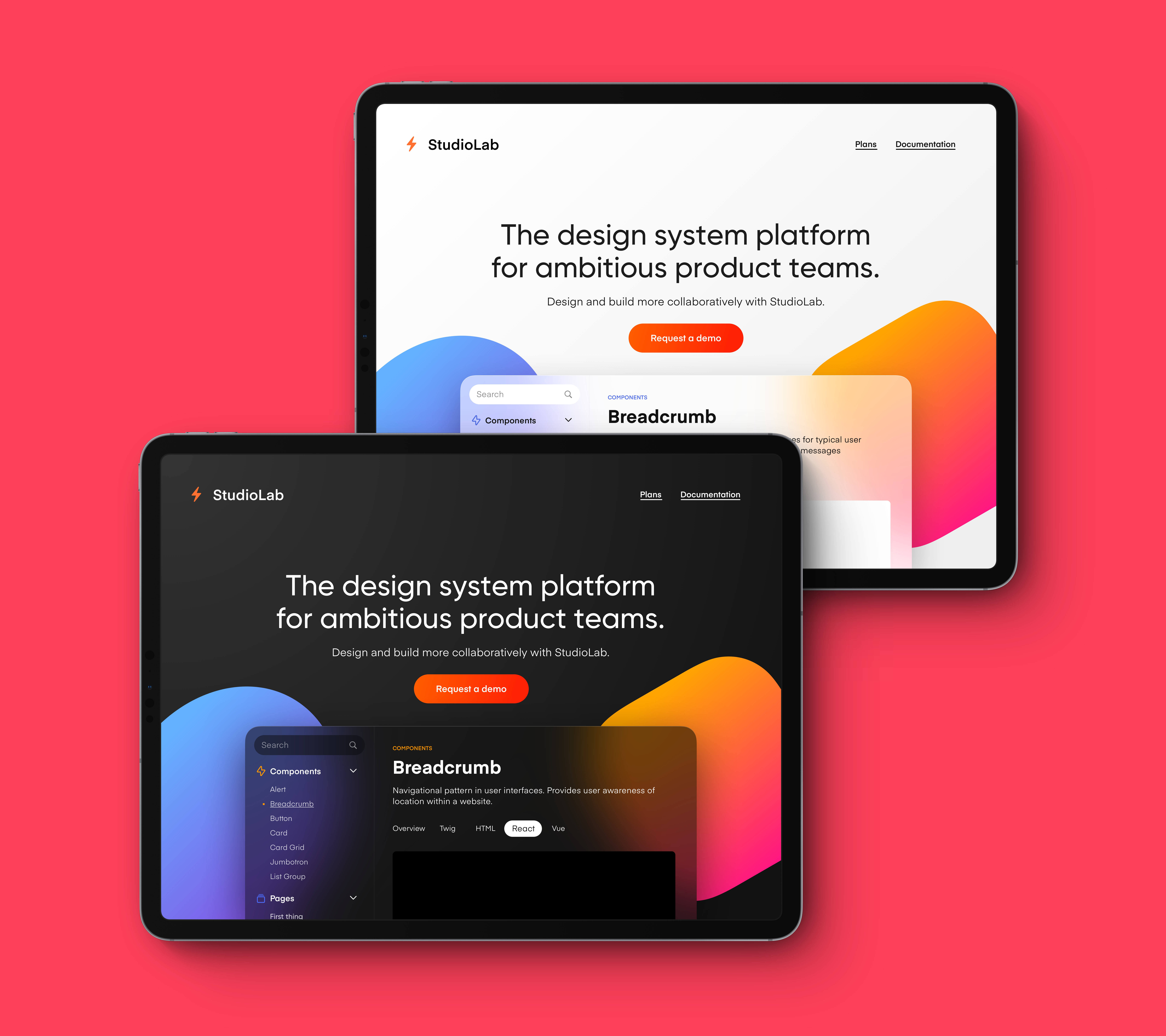 Design system landing page branding design design system homepage illustration landing page mobile app ui uiux visual design web website