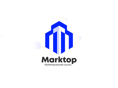 Marktop app application branding creative logo design logo logo design logo designer logo maker m letter logo m logo m marketing logo m tech logos marketing marketing logo modern logo software tech logo technology ui