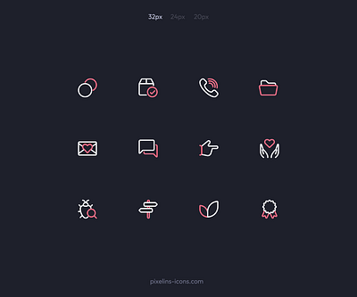 Pixelins Thin Icons | D-2 design figma icon icon pack iconjar icons icons set light line icons pixelins simple sketch stroke svg thin icons ui ux vector web