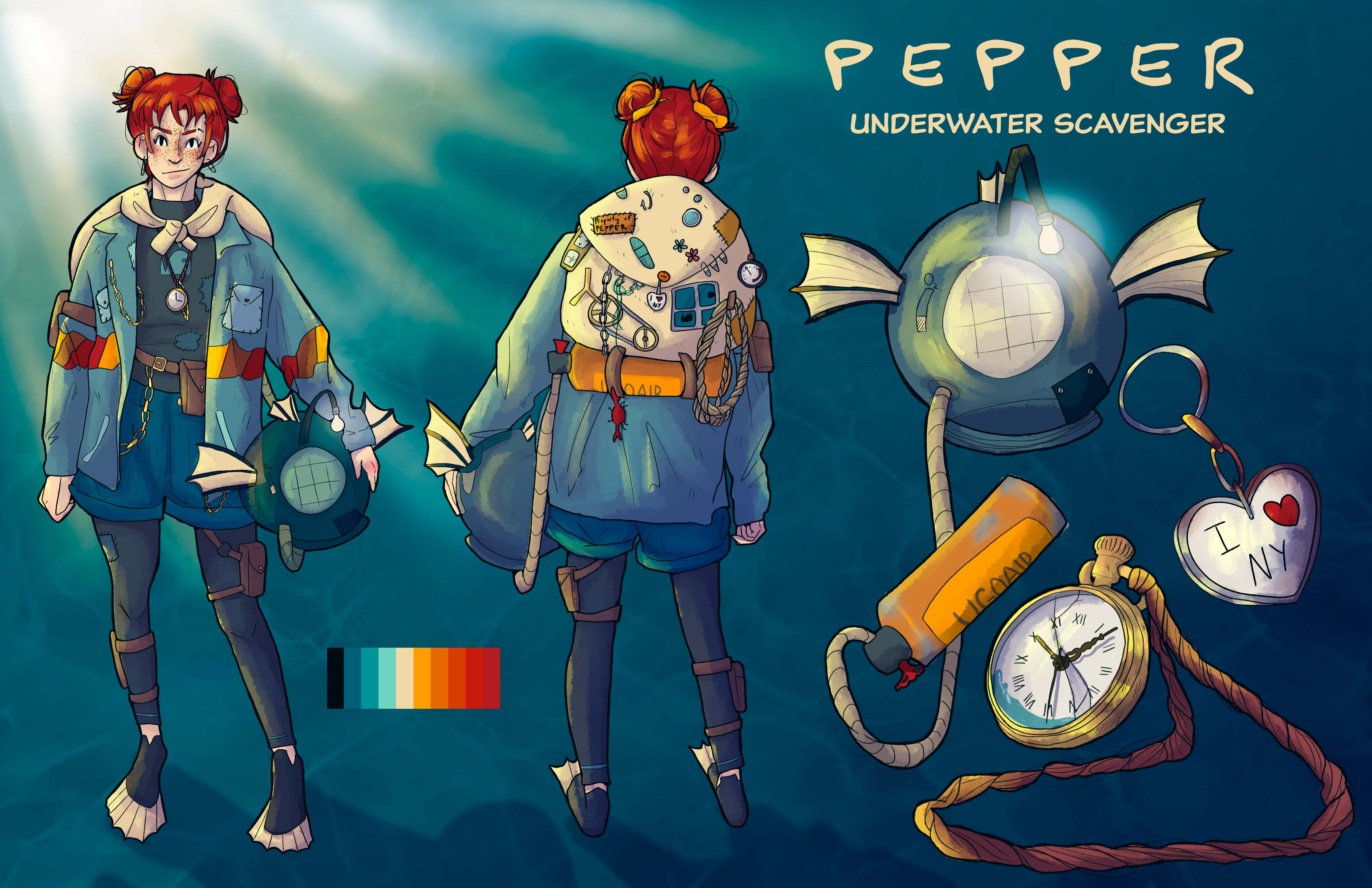 Example of Character Design: Pepper