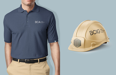 BCA + BCIG Brand Identity Design brand identity branding geometric design graphic design logo minimal design