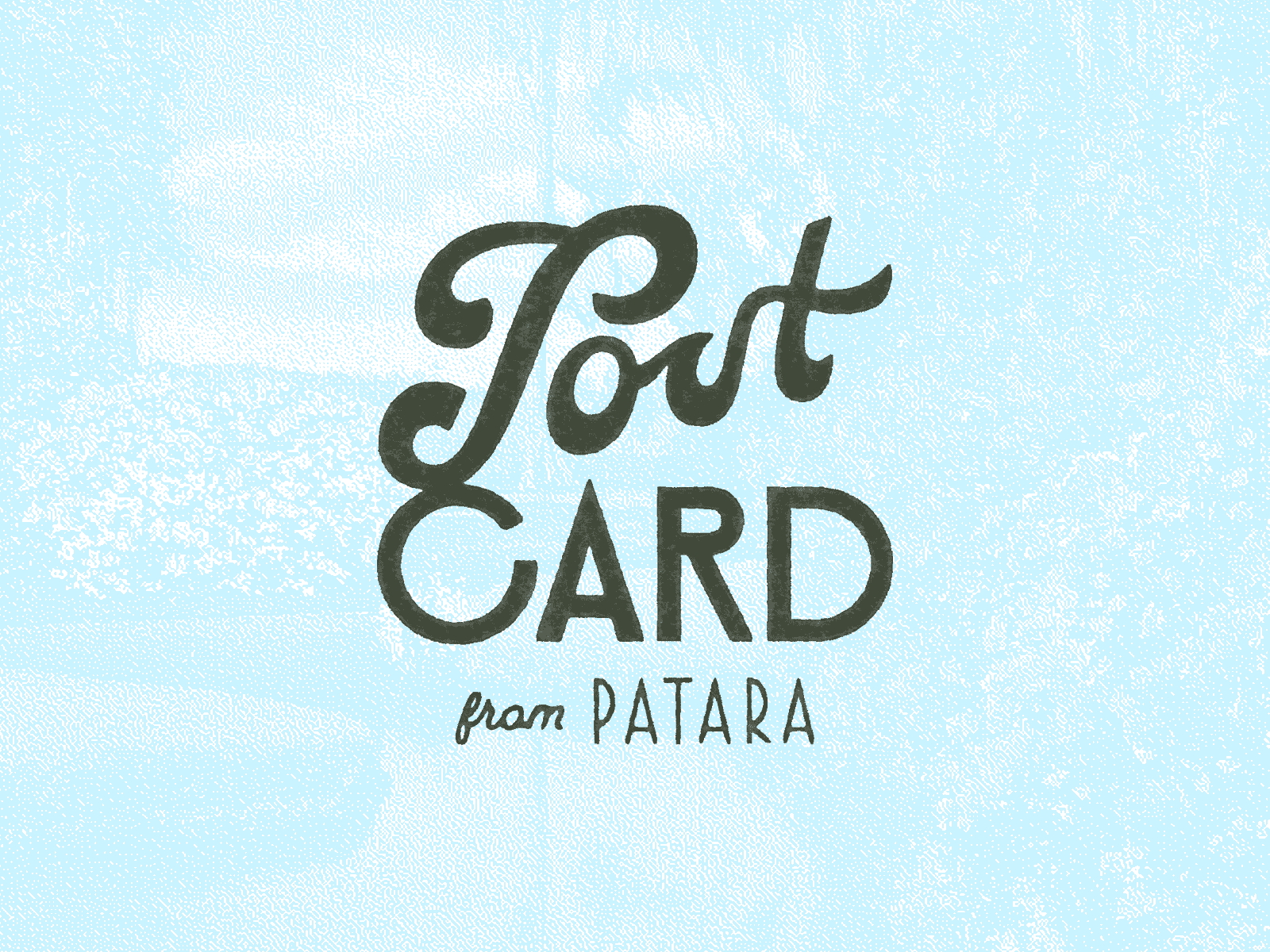 Patara Shoes badge card desert lettering mermaid patara post post card shoes stamp texture travel vintage
