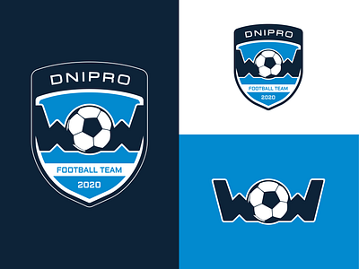 Logo for Football team branding football graphic design logo ui ukraine
