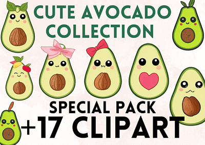 Cute Avocado Clipart avocado avocado clipart clipart clipart png clipart svg cute avocado fruit clipart graphic design
