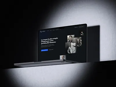 Lavish Trading branding design web invest investing ui