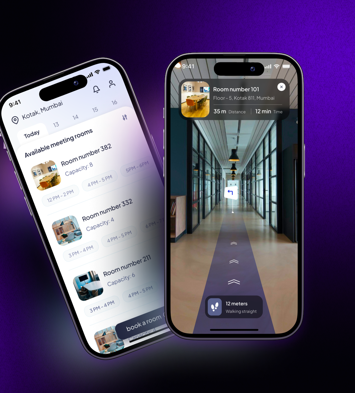 Meeting room booking app ai ar booking app map meeting room booking app navigation room book table book trending