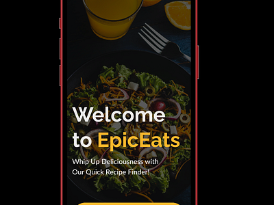 EpicEats: Cook Like a Pro, Anywhere branding design food graphic design mobile mobileapp ui ux