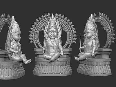 3d devi model 3d