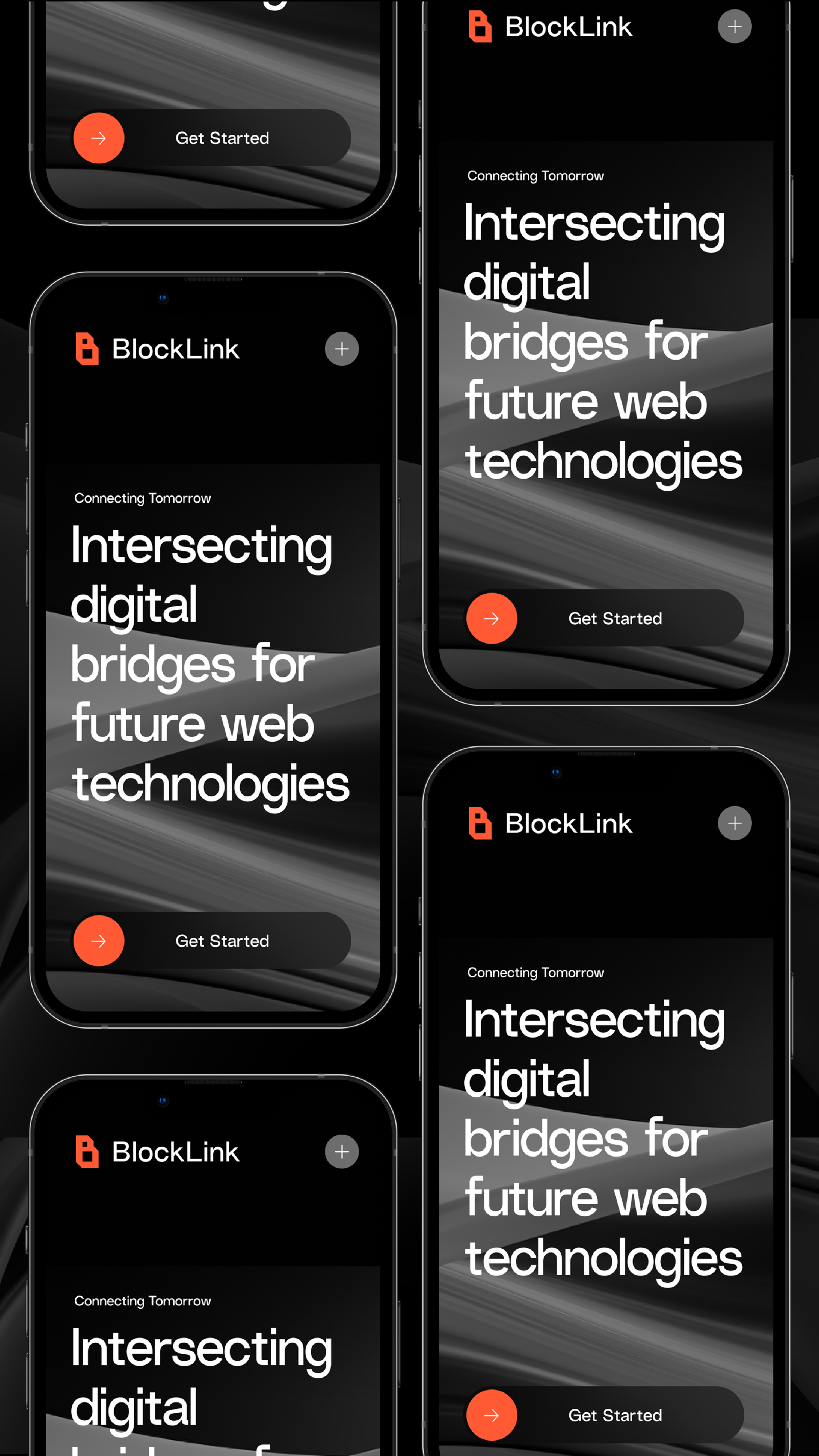 BlockLink Logo and Website b block