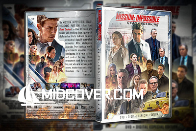 Mission: Impossible - Dead Reckoning Part One (2023) DVD Cover design dvd dvdcover dvdcustomcover movieposter photoshop