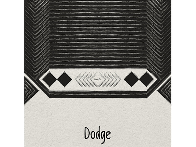Dodge dodge illustration inktober