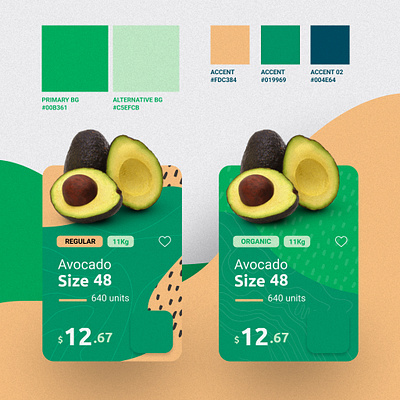 Mobile app for pre-sale of Export Fruit app branding color design design system product design ui ux web app
