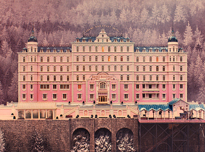 The Grand Budapest Hotel 2d animation after effects animation motion design motion graphics wes anderson