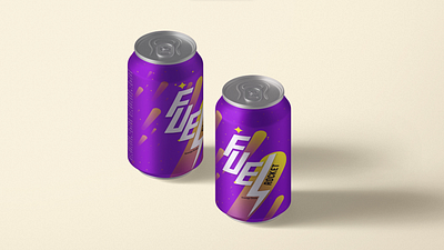 Fuel brand design branding energy drink graphic design logo packaging design