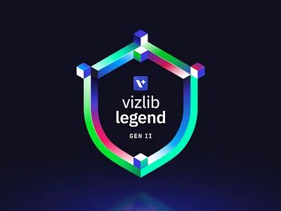 PROJECT - Vizlib Legends Logo architecture astrato brand design branding data data visualization escher illustration legend logo logo design mc escher medieval monument valley qlik qlik sense shield shield logo vizlib vizlib legends