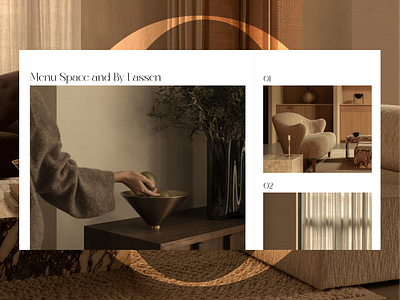 Menu Space and By Lassen II art direction branding design editorial furniture graphic design portfolio typography ui ux web