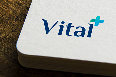 Vital+ brand branding design logo logotipo