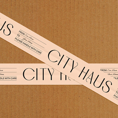 City Haus Packing Tape
