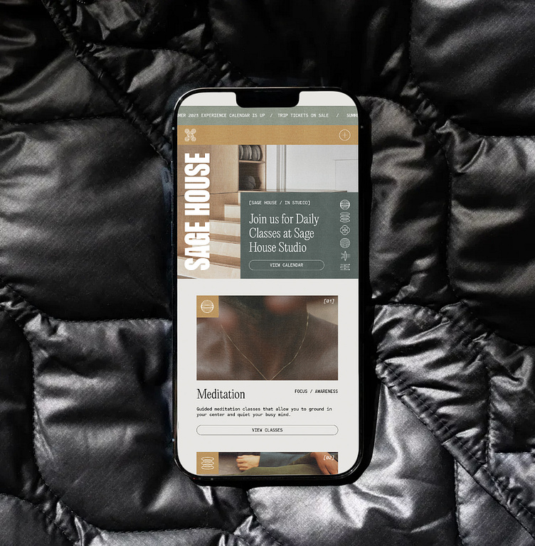 Sage Haus Web by Hannah Lynch on Dribbble