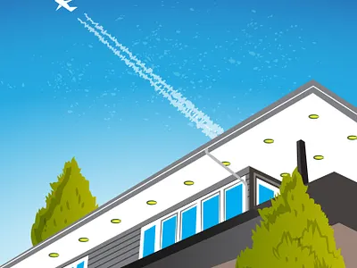 Blue Sky vector illustration