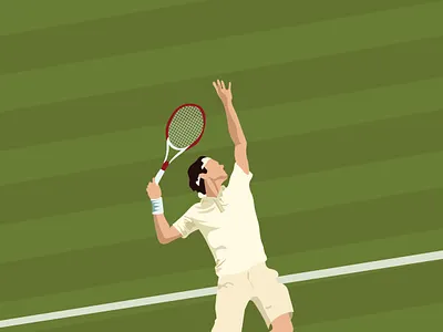 Tennis illustration