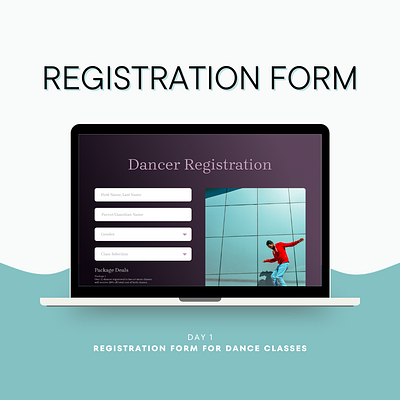 Registration Form dailyui day1