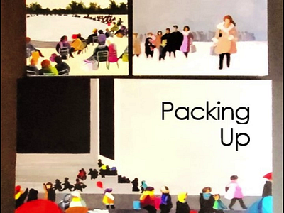 Packing Up design graphic design graphics illustration impressionism sold paintings