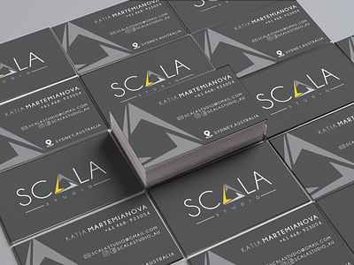 Scala Studio Branding branding graphic design logo