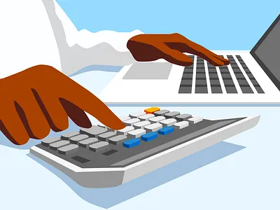 Calculation black calculate calculator computer debt finger hand hands illustration inclusive mac mobile tax ui web