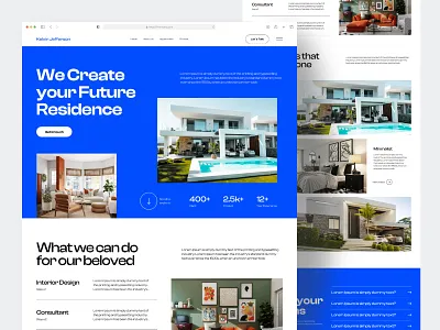 Kelvin Architecture Landing page architecture landing page branding design godly.design graphic design home landing page home renovation home website landing flow landing page realestate home page saas landing page ui uiux uxui webdesign webflow